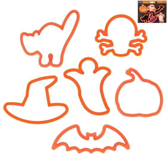 Orion plastikowe foremki do wykrawania Halloween - 6 szt.