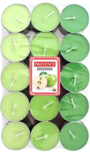 Świeczki tealight Provence jabłko 30 szt.