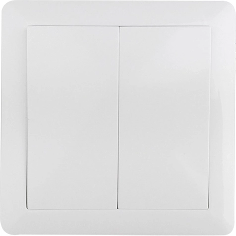 Solight wyłącznik Slim nr 5 schodowy (żyrandolowy), biały