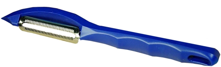 Dwustronna obieraczka z ząbkowanym ostrzem BARRACUDA 17 cm