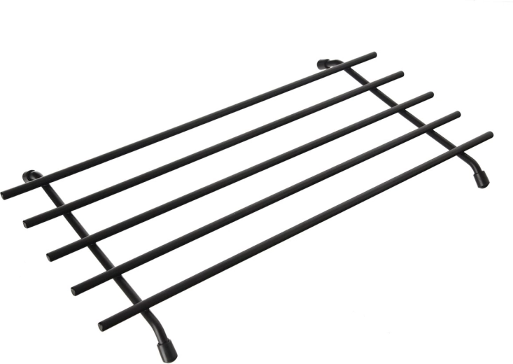 Metalowa podkładka pod garnek Radka 35 × 20 cm, czarna