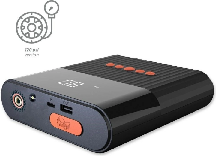 4smarts PitStop+ jump starter z powerbankiem, kompresorem i latarką LED