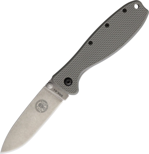 Esee Zancudo nóż składany 7,7 cm, stonewash, liściasta zieleń FRN