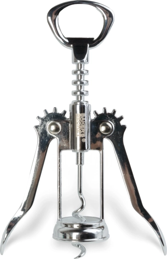 Metalowy korkociąg skrzydełkowy do wina Baker's Secret 16,5 cm