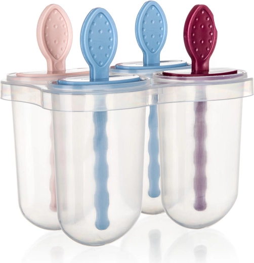 Foremki do lodów 60 ml ACASSA, zestaw 4 szt.