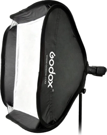 Składany softbox Godox 80 × 80 cm z uchwytem Bowens (S-type)