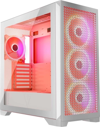 Volcano Expanse T Apex ARGB – biała obudowa gamingowa midi tower