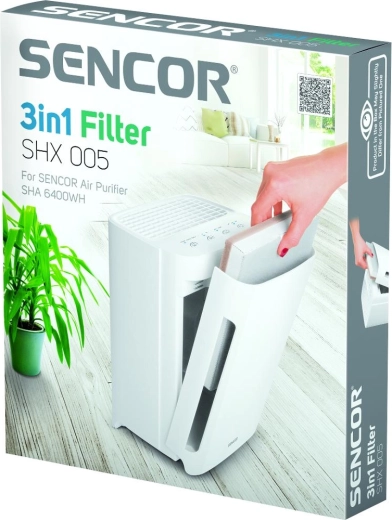 Sencor SHX 005 filtr 3 w 1 do oczyszczacza powietrza SHA 6400WH