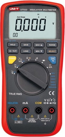 Miernik rezystancji izolacji Uni-T UT533