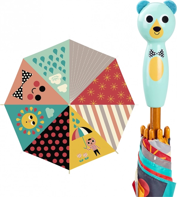 Dziecięcy parasol Miś VILAC