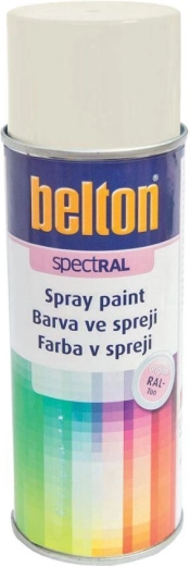 Farba w sprayu BELTON RAL 9010 biała matowa 400 ml
