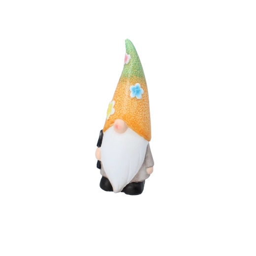 Ogrodowa ceramiczna figurka skrzata 31 cm