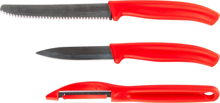 Zestaw noży kuchennych ze skrobakiem Provence Exclusive, 3 szt.