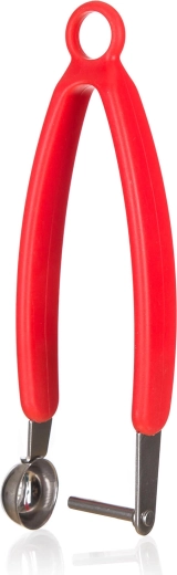 Drylownica do wiśni CULINARIA Red 17 cm, plastik i stal nierdzewna