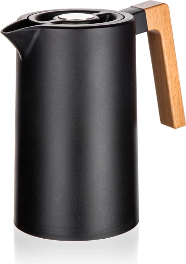 Termos dzbanek Joyce 1 l – stalowy i plastikowy, czarny