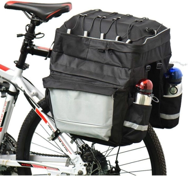 Podwójna sakwa / sakwa na bagażnik rowerowy