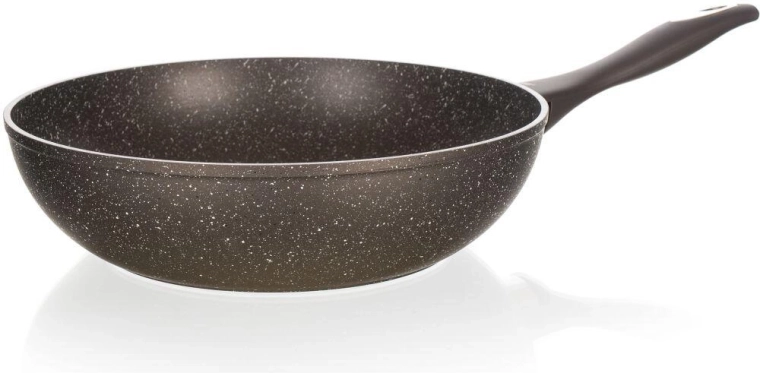 Wok patelnia 28 cm z nieprzywierającą powłoką Premium Dark Brown