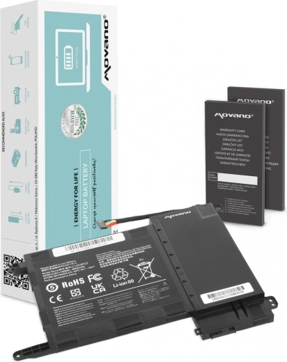 Bateria Movano do Lenovo IdeaPad Y700-15ISK (Y700) 4050 mAh / 60 Wh