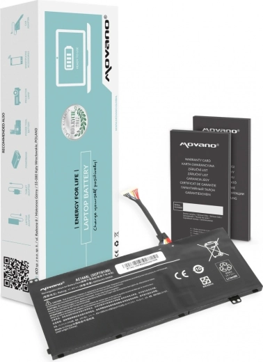 Movano bateria do laptopa Acer Nitro VN7 V15/V17 (AC14A8L, AC15B7L) 4600 mAh 52 Wh
