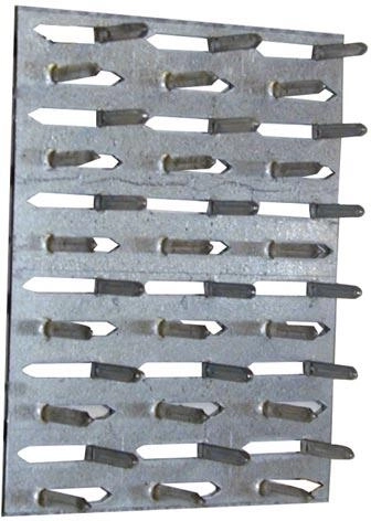 Płyta łącznikowa 54 × 90 mm, stal ocynkowana ogniowo 1,0 mm