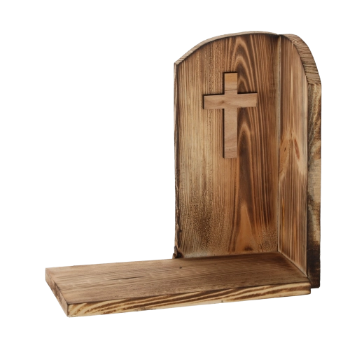 Podstawka pod znicz opalana