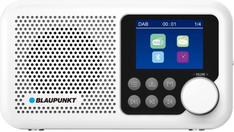 Przenośne radio cyfrowe Blaupunkt DR8 z DAB+ i Bluetooth