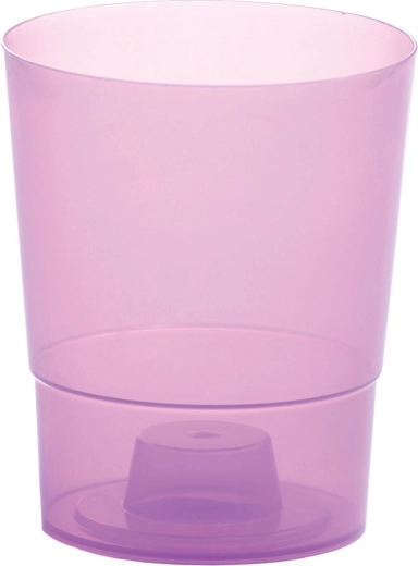 Doniczka na storczyki Coubi Orchid 12,5 cm – przezroczysty fioletowy