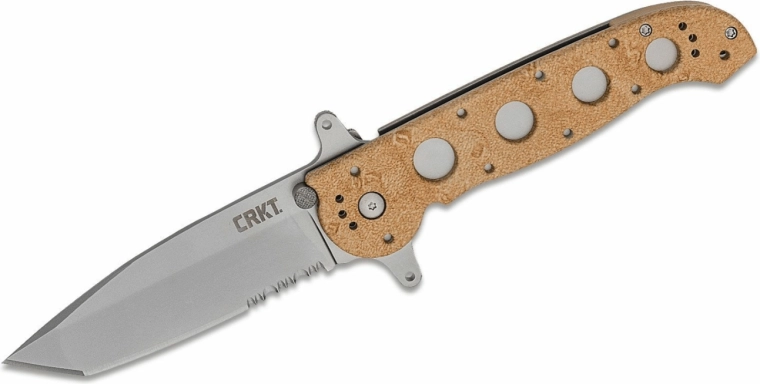 CRKT M16-14ZSF taktyczny nóż składany Tanto, piaskowy brąz