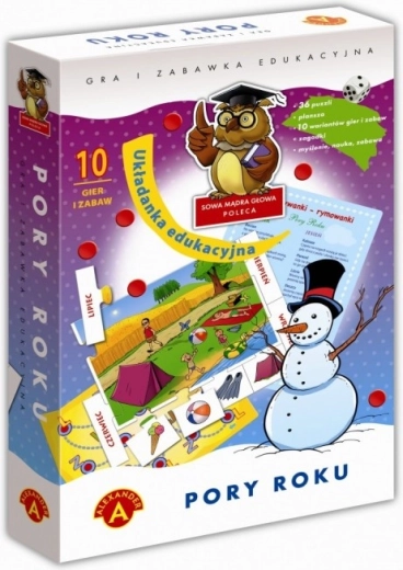 Edukacyjne puzzle, Pory roku