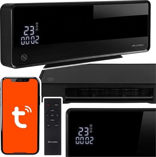 Kurtyna powietrzna Maltec PT5800W-BL WiFi z pilotem zdalnego sterowania