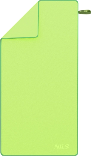 Szybkoschnący ręcznik z mikrofibry NILS NCR12 zielony 180 × 100 cm