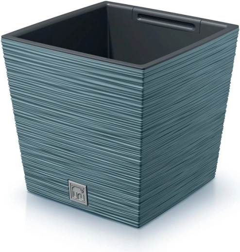 Donica Furu Square Low 24 cm – skandynawski niebieski