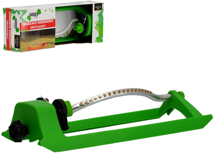 Ogrodowy zraszacz oscylacyjny z mosiężnymi dyszami