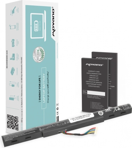 Movano bateria do notebooka Acer Aspire E5-573G i TravelMate P277-M (AL15A32) 1800 mAh 27 Wh