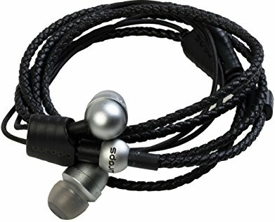 Wraps Core srebrne słuchawki douszne z mikrofonem