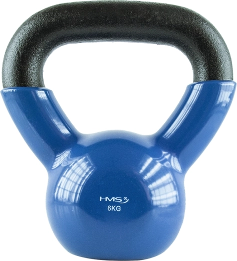 Kettlebell HMS 6 kg z powłoką winylową