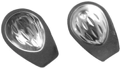 Foremki do ciasteczek orzech duży, 20 szt., blacha ocynowana