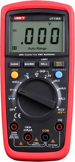 Cyfrowy multimetr Uni-T UT139A true RMS