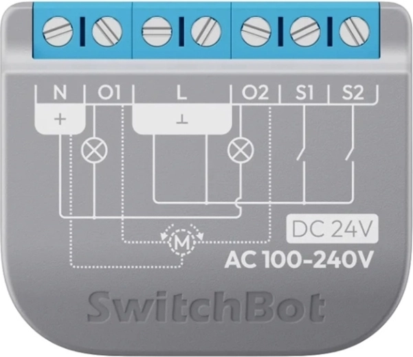 inteligentne dwukanałowe przekaźniki switchbot relay switch 2pm z obsługą matter i pomiarem zużycia