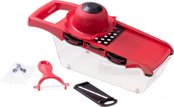 Uniwersalna krajalnica i tarka kuchenna 6 w 1 z obieraczką