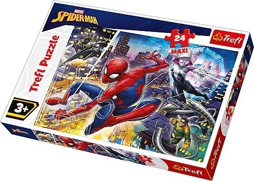 Puzzle maxi 24 elementów – NIEUSTRASZONY SPIDER‑MAN