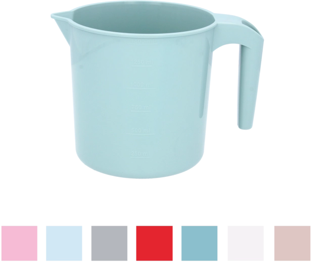 Plastowy dzbanek miarowy 1,5 l bez BPA