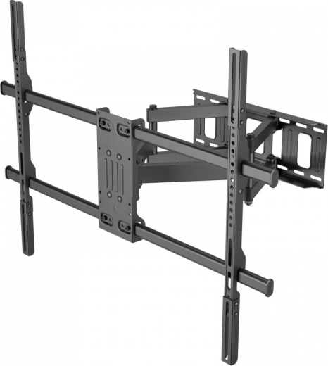 Wytrzymały uchylny i obrotowy uchwyt ścienny do TV do 100" VESA 800×600, 65 kg