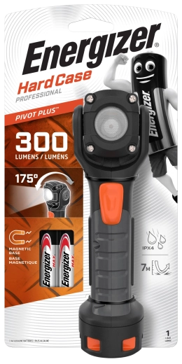 Energizer HardCase Pivot wytrzymała robocza latarka LED 2× AA - 1 szt.