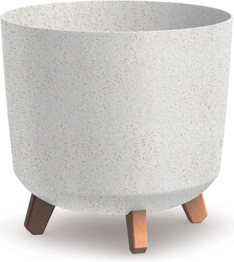 Donica Gracia Tubus Eco Wood 30 cm biała