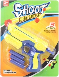 Pistolet na piankowe naboje dla dzieci
