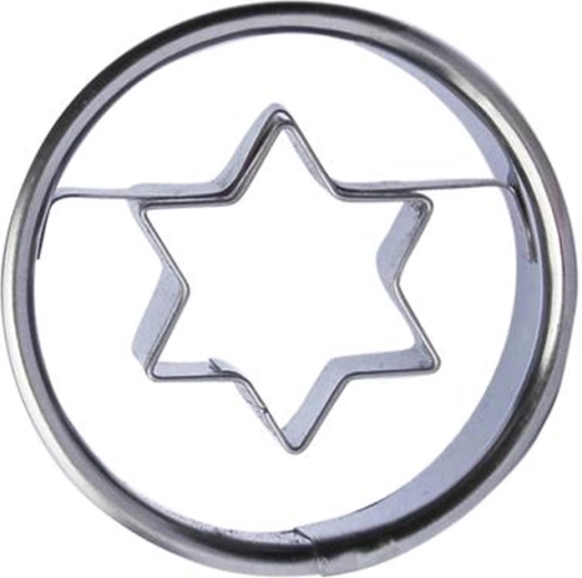 Foremka do ciastek kółko–gwiazdka 4 cm