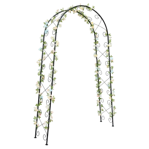 Ogrodowa pergola łukowa 110 × 39 × 230 cm