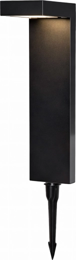 Solarne ogrodowe słupki LED z czujnikiem zmierzchu, 55 cm, 2 szt.