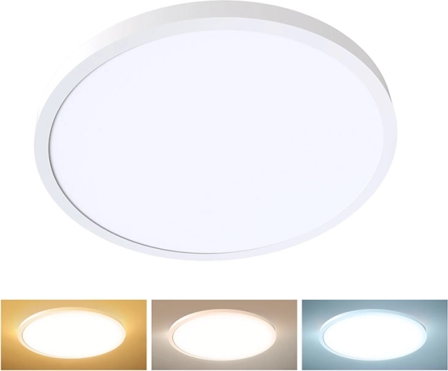 Solight okrągła lampa sufitowa LED 48 W 4800 lm 3CCT UGR<19